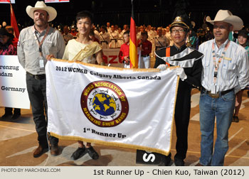 1st Runner Up Chien Kuo High School Taiwan 2012 WAMSB World Championships Photo