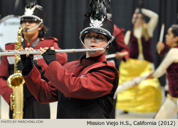 Mission Viejo H.S. Marching Band 2012 WAMSB World Championships Photo