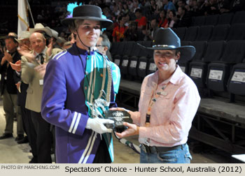 Spectators Choice - Hunter School of the Performing Arts Australia 2012 WAMSB World Championships Photo