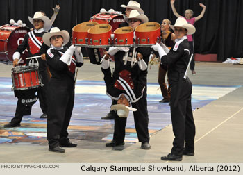 Calgary Stampede Showband 2012 WAMSB World Championships Photo