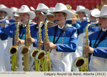 Calgary Round-Up Band 2012 WAMSB World Championships Photo