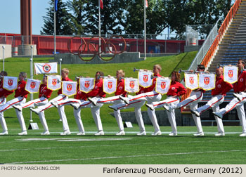 Fanfarenzug Potsdam 2012 WAMSB World Championships Photo