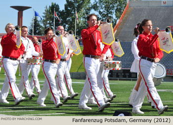 Fanfarenzug Potsdam 2012 WAMSB World Championships Photo