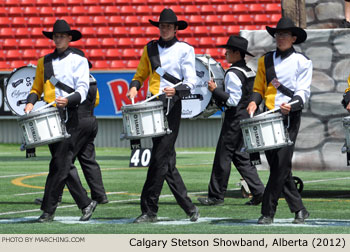 Calgary Stetson Showband 2012 WAMSB World Championships Photo