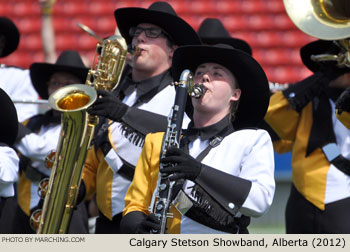 Calgary Stetson Showband 2012 WAMSB World Championships Photo