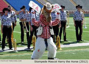 Stampede Mascot Harry the Horse 2012 WAMSB World Championships Photo