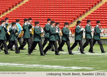 Linkoping Youth Concert & Marching Band 2012 WAMSB World Championships Photo