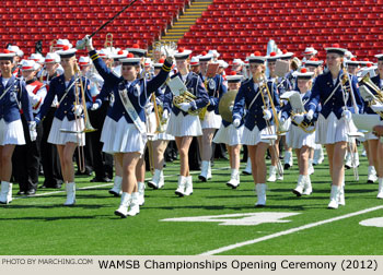 Opening Ceremony Helsingor Pigegarde 2012 WAMSB World Championships Photo