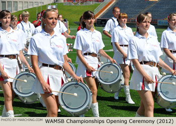 Opening Ceremony Fanfarenzug Potsdam 2012 WAMSB World Championships Photo