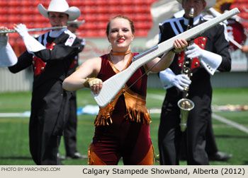 Calgary Stampede Showband 2012 WAMSB World Championships Photo