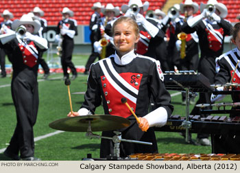 Calgary Stampede Showband 2012 WAMSB World Championships Photo