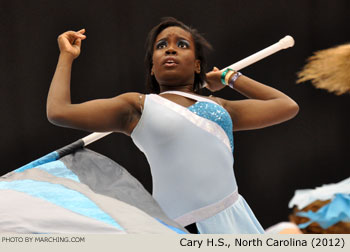 Cary H.S. 2012 WGI World Championships Photo