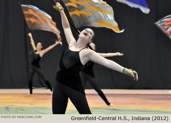 Greenfield-Central H.S. 2012 WGI World Championships Photo