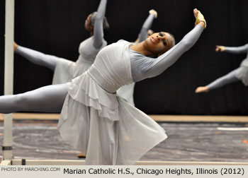 Marian Catholic H.S. 2012 WGI World Championships Photo