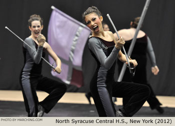 North Syracuse Central H.S. 2012 WGI World Championships Photo