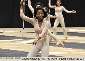 Choctawhatchee H.S. 2012 WGI World Championships Photo