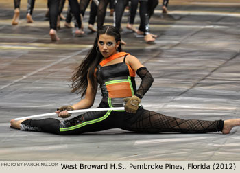 West Broward H.S. 2012 WGI World Championships Photo