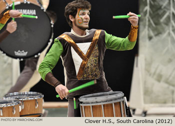 Clover H.S. 2012 WGI World Championships Photo