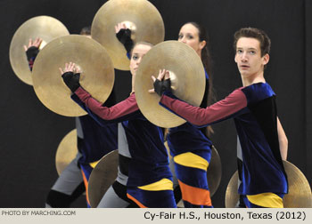 Cy-Fair H.S. 2012 WGI World Championships Photo