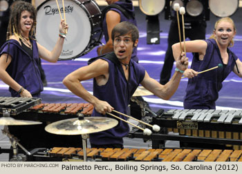 Palmetto Percussion 2012 WGI World Championships Photo