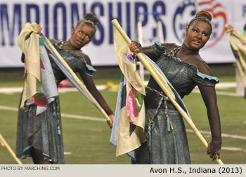 Avon Indiana High School Marching Band 2013