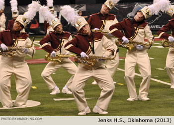 Jenks High School Marching Band 2013