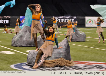 L.D. Bell High School Marching Band 2013