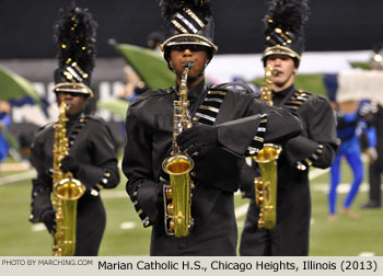 Marian Catholic High School Marching Band 2013