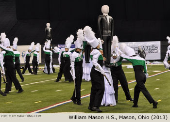 William Mason High School Marching Band 2013