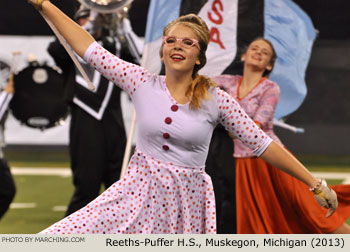 Reeths-Puffer High School Marching Band 2013