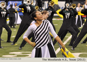 The Woodlands High School Marching Band 2013