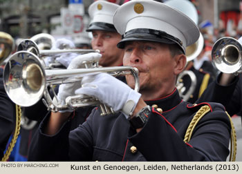 Show and Marchingband Kunst en Genoegen, Leiden, Netherlands 2013 Bloemencorso Zundert Photo