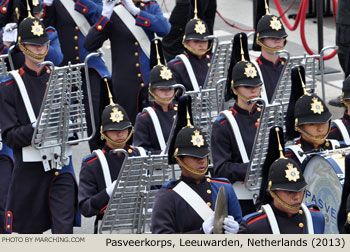 Pasveerkorps, Leeuwarden, Netherlands 2013 Bloemencorso Zundert Photo