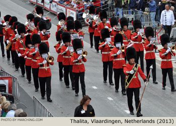 Showbrassband Thalita, Vlaardingen, Netherlands 2013 Bloemencorso Zundert Photo