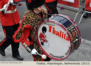 Showbrassband Thalita, Vlaardingen, Netherlands 2013 Bloemencorso Zundert Photo