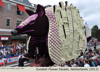 Houses 2013 Bloemencorso Zundert Photo