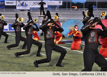 Gold Drum and Bugle Corps 2013 DCI Open Class Finals Photo