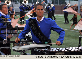 Raiders Drum and Bugle Corps 2013 DCI Open Class Finals Photo