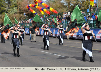 Boulder Creek High School Marching Band 2013/2014 Fiesta Bowl Parade