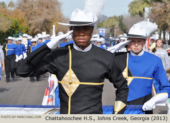 Chattahoochee High School Marching Band 2013/2014 Fiesta Bowl Parade