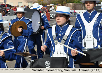 Gadsden Elementary School Marching Band 2013/2014 Fiesta Bowl Parade