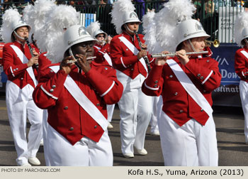 Kofa High School Marching Band 2013/2014 Fiesta Bowl Parade