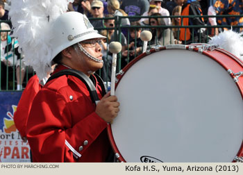 Kofa High School Marching Band 2013/2014 Fiesta Bowl Parade