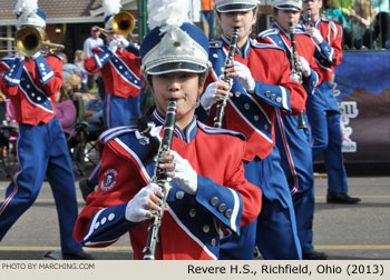 Revere High School Marching Band 2013/2014 Fiesta Bowl Parade