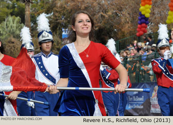 Revere High School Marching Band 2013/2014 Fiesta Bowl Parade