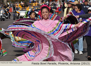 Traditional dancer 2013/2014 Fiesta Bowl Parade