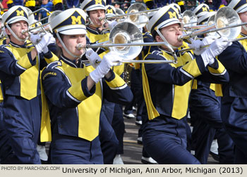 University of Michigan Marching Band 2013/2014 Fiesta Bowl Parade