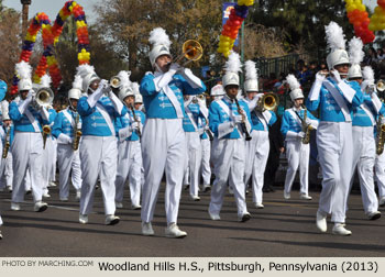 Woodland Hills High School Marching Band 2013/2014 Fiesta Bowl Parade