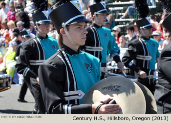 Century High School Oregon Marching Band 2013 Grand Floral Parade Photo