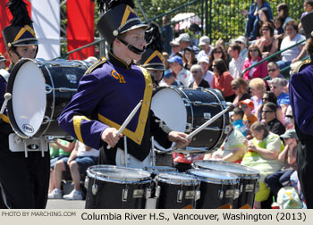 Columbia River Washington High School Marching Band 2013 Grand Floral Parade Photo